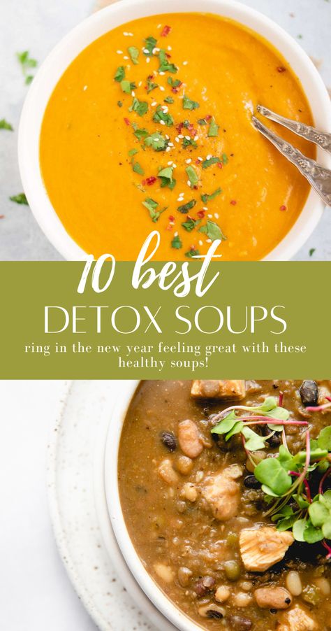 Parasite Cleanse Soup, Gut Cleansing Soup, Soup For Digestion, Soups For Sinus Infection, Cleansing Soup Recipes, Gut Soup Recipes, Soup For Gut Health, Gut Healthy Soup Recipes, Cleanse Soup Recipe