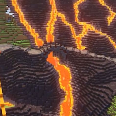 Minecraft Lava Farm, Minecraft Base, Volcano Lava, Minecraft Servers, Minecraft Mods, Twitch Tv, Volcano, Focus On, Minecraft