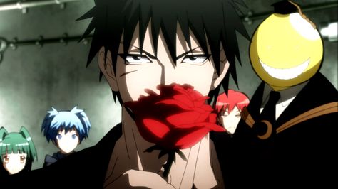 Assassination Classroom - Karasuma Tadaomi - Season 2 Episode 8 Tadaomi Karasuma, Assassin Classroom, Homeroom Teacher, Susanoo Naruto, Koro Sensei, Karma Akabane, Classroom Board, Manga Boy, Anime Life