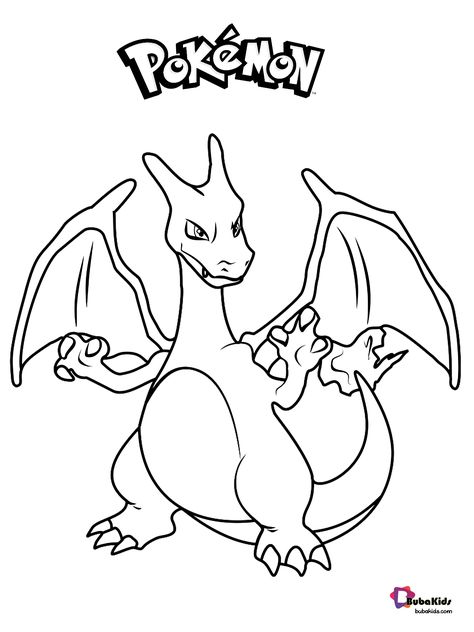 free pokemon charizard coloring page  Collection of cartoon coloring pages for teenage printable that you can download and print. charizard #Charizard Pokemon Colouring In Pages, Pokemon Coloring Pages Charizard, Pokemon For Coloring, Pokemon Drawings Charizard, Pokemon Charizard Tattoo, Pokemon Charizard Drawing, Pokémon Colouring Pages, Pokemon Omalovanky, Pokemon Colouring Printables