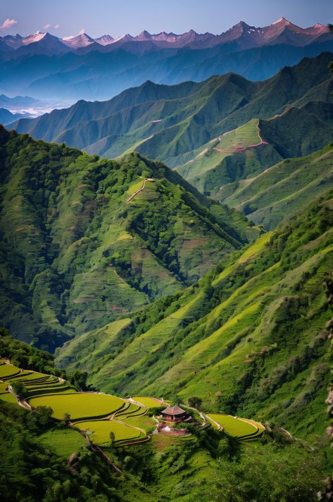 Experience the majesty of Fansipan, the "Roof of Indochina." Trek through stunning landscapes, soak in hot springs, and witness the beauty of glaciers and plateaus. #Fansipan #Vietnam #Trekking Fansipan Vietnam, Natural Hot Spring, Mountains Travel, Hot Spring, Lush Greenery, Hot Springs, Trekking, Lush, Roof