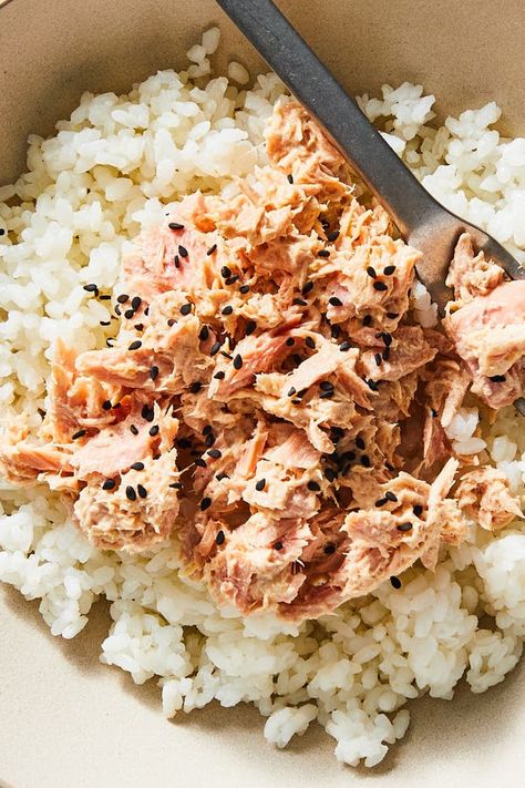 No-Cook Recipes to Make During a Heat Wave - The New York Times Tuna Mayo Rice, Tuna And Rice, Easy Dumplings, Tuna Rice, Tuna Mayo, Easy Summer Dinners, Rice Bowls Recipes, Cooking White Rice, Nyt Cooking