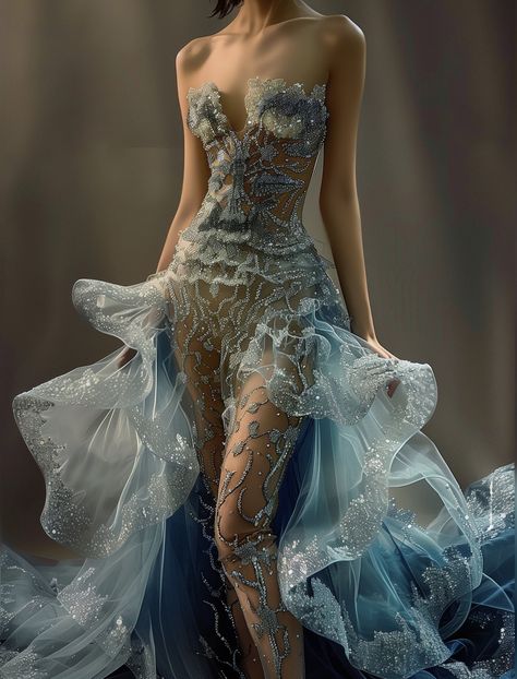 Ethereal Gown, Runway Fashion Couture, Fairytale Dress, Fantasy Dress, Mode Inspo, Glam Dresses, Inspired Dress, Fancy Dresses, Couture Fashion