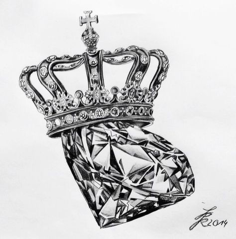 Diamond Tattoo Men, Diamond Crown Tattoo, Knight Tattoos, Freedom Drawing, Scorpion Tattoos, Design Tatuaje, Rosen Tattoo Frau, Diamond Tattoo Designs, Crown Tattoo Design