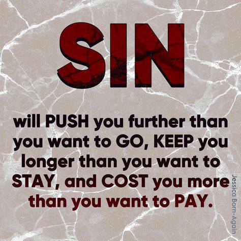 Your Sins Will Find You Out, Stop Sinning, Wages Of Sin, Sin Quotes, Romans 6, Celebrate Recovery, Praise Worship, Sound Words, Christian Post