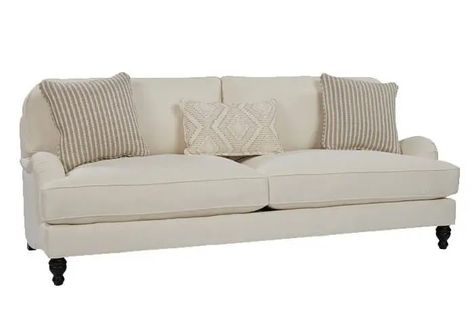 Traditional Couch, Classic Couch, Classic Sofa Styles, Sofa Styles, Transitional Sofas, Timeless Sofa, Cream Sofa, Piano Room, Traditional Sofa