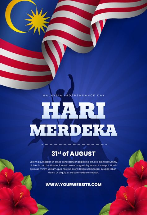 Malaysia Hari Merdeka Poster Design Template#pikbest##Templates Malaysia Poster Design, Hari Merdeka Malaysia Poster, Merdeka Malaysia Poster Design, Malaysia Merdeka, History Of Malaysia, Malaysia Flag, Digital Decorations, Technology Posters, Independance Day