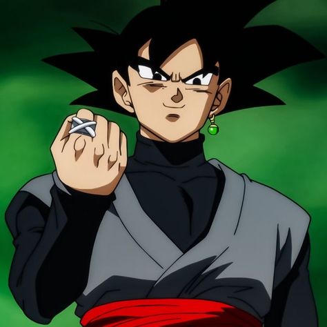 Goku Black Pfp, Goku Black Icon, Anime Widget, Goku Icon, Goku And Chichi, Image Dbz, Dragonball Super, Black Goku, Naruto And Sasuke Wallpaper