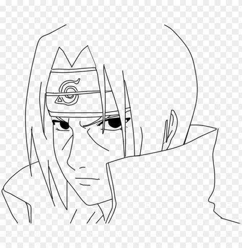 Drawing Of Itachi, Itachi Embroidery, Itachi Uchiha Drawing, Drawing Itachi, Draw Itachi, Itachi Drawing, Uchiha Drawing, Naruto Drawings Easy, Uchiha Sharingan