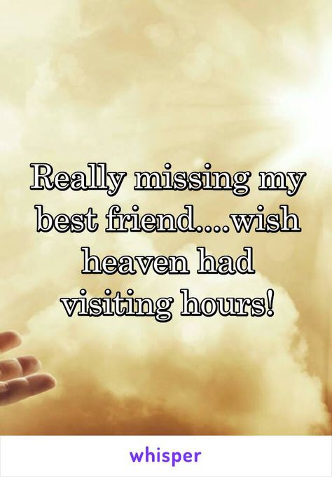 My Best Friend Is In Heaven, Missing You My Friend, Best Friend In Heaven, Wish Heaven Had Visiting Hours, Missing My Best Friend, My Best Friend Died, Missing You In Heaven, I Miss My Best Friend, I Miss You Friend