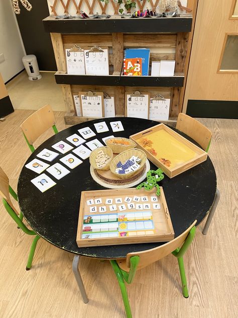 Writing Station Eyfs, Eyfs Literacy, Phonics Ideas, Reggio Inspired Classrooms, Eyfs Classroom, Continuous Provision, Early Years Foundation Stage, Writing Station, Children's Activities