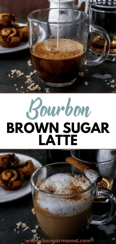 Brown Sugar Syrup For Coffee, Homemade Lattes, Brown Sugar Latte, Brown Sugar Coffee, Gym Cafe, Chicory Recipe, Syrup Recipes, Brown Sugar Syrup, Cocktail Ideas