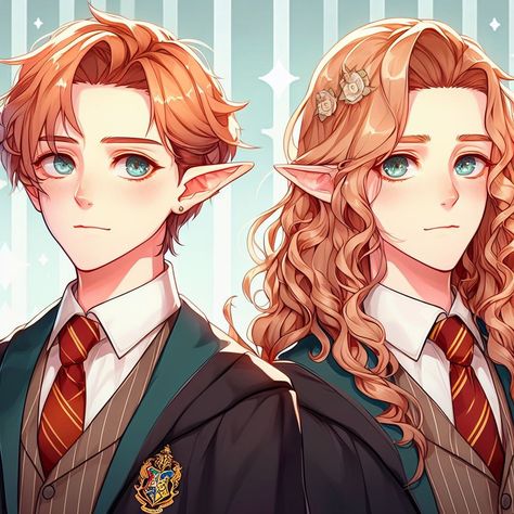 Ne Zha, Elf Characters, Fraternal Twins, Twin Boys, Futuristic City, Cute Anime Character, Character Inspiration, Hogwarts, Art Girl