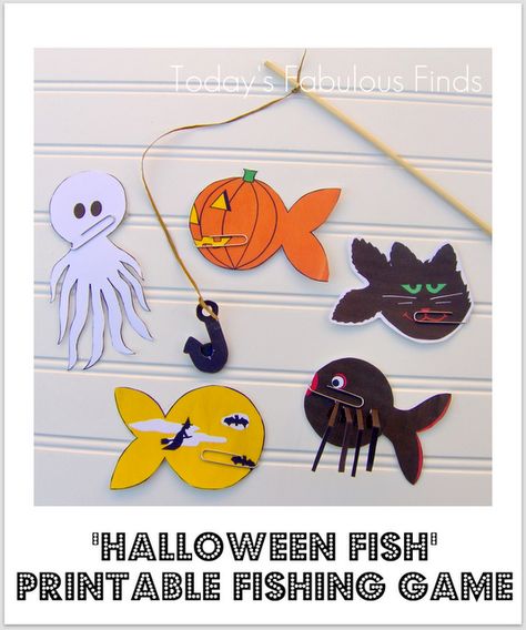 Halloween fish Pond Game Halloween Ideas For Kids, Fun Halloween Ideas, Classroom Party Games, Classroom Halloween Party, Fall Carnival, Halloween Classroom, Halloween Preschool, Halloween Party Games, Fishing Game