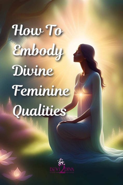 Learn how to embody Divine Feminine qualities to foster personal and collective healing #divinefeminine #divinefemininequotes #divinefeminine #divinefemininequotes #spirituality #womenempowerment Embodying Divine Feminine, Collective Healing, Divine Woman, Feminine Qualities, Self Respect Quotes, Divine Feminine Spirituality, Woman Power, Spreading Positivity, The Divine Feminine