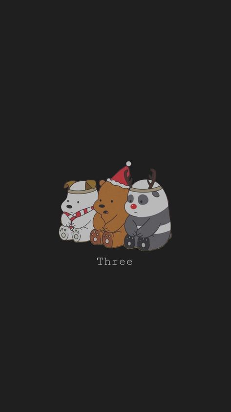 Three Bears, Bare Bears, Bears, Black