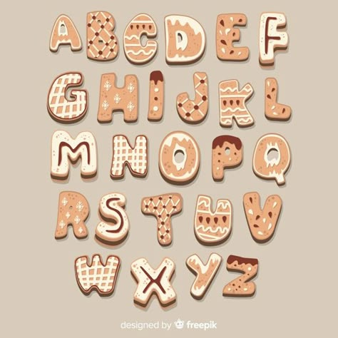 Cute Fonts Alphabet, Alfabet Font, Free Typeface, Alphabet Templates, Scrapbook Printing, Christmas Alphabet, Hand Lettering Alphabet, Lettering Alphabet Fonts, Alphabet Stickers