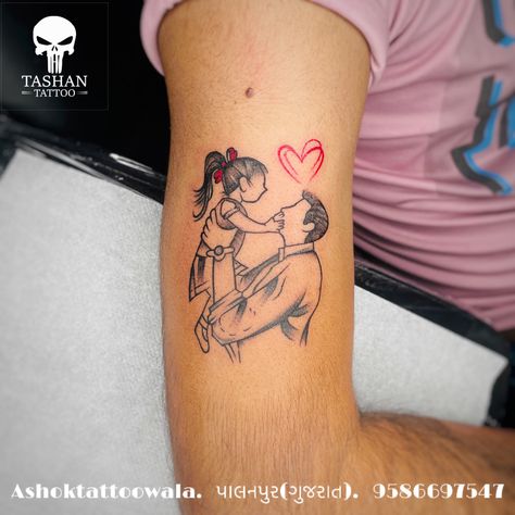 TashanTattoo
AshokTattooWala
S.4.5,Tirupati plaza
Opp. New bus stand
Near gd modi collage
Palanpur (gujrat)
9586697547
9687533310 Father Tattoo Ideas For Daughter, Father Tattoo Ideas, Tattoo Ideas For Daughter, Tattoo For Mom, India Tattoo, Father Tattoos, Daughter Tattoo, Mother Tattoos, Dad Tattoos