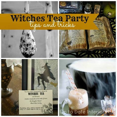 Witches Tea Party: Tips and Tricks Witches Tea Party, Witches Party, Witches Tea, Party Tricks, Halloween Tea Party, Tea Party Games, Witches Night Out, Witch Party, School Tomorrow