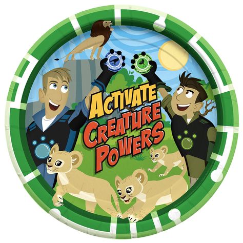 PRICES MAY VARY. GO WILD WITH THE WILD KRATTS: Create a creature adventure inspired party with our Wild Kratts dessert plates. These plates help you quickly hand out a delicious dinner & desserts sure to please any creature adventuring kid. EASY SETUP: These party dessert plates help decorate your table in Wild Kratts style. Display the plates featuring the amazing animal rescuing duo for guests to grab, then simply toss for quick & easy cleanup! DURABLE DINNERWARE: Add extra excitement to your Wild Kratts Birthday Decorations, Cookies 2023, Wild Kratts Birthday Party, Wild Kratts Party, Birthday 2023, Classic Dinnerware, Dinosaur Train, Wild Kratts, Treasure Gift