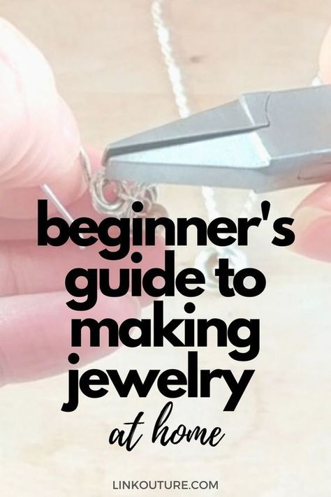 Make Jewelry For Beginners, Bracelets Videos, Jewelry For Beginners, Making Jewelry For Beginners, Jewelry Hacks, Diy Jewelry Making Tutorials, Jewelry Making Business, Wire Wrapped Jewelry Diy, Diy Jewelry Tutorials