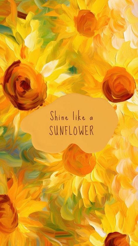 Flower Wallpaper Quotes, Happy Words Wallpaper, Inspirational Quotes Wallpaper Iphone, Sunflower Mobile, Happiness Wallpaper, Sunflower Abstract, Wallpaper Daisy, Wallpaper Sunflower, Sunflower Aesthetic