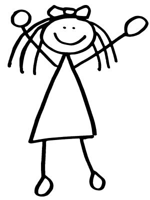 Girl Stick People Clipart. Stick Men Drawings, Stick Drawings, Stick People, Stick Figure Drawing, Free Clipart Images, Stick Art, Stick Man, Stick Figure, Cookie Ideas