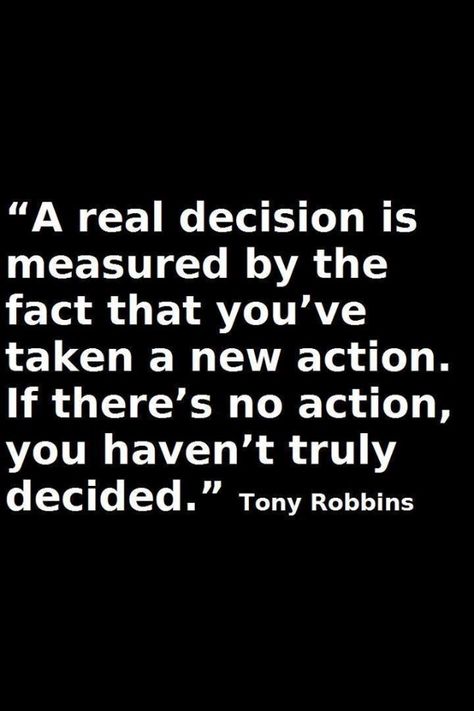 Action Quotes, Taking Action, Action Plan, Tony Robbins, Good Advice, Self Development, Positive Thinking, Life Coach, Wise Words