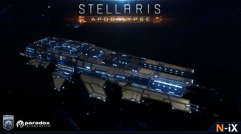 ArtStation - STELLARIS Apocalypse - Titans vol.1, N-iX Game & VR Studio Futuristic Sci Fi, Spaceship Design, Concept Ships, Most Favorite, Favorite Pins, Spaceship, Destiny, Fantasy Art, Sci Fi