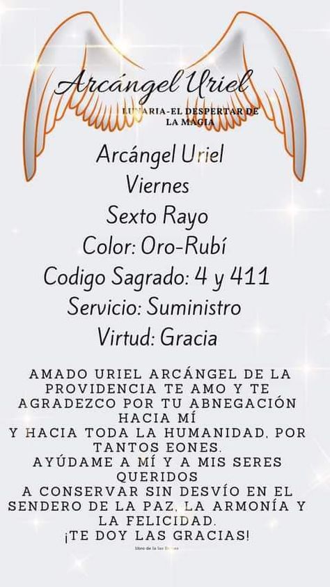 Uriel Angel, Archangel Uriel, Tarot Significado, Magic Spell Book, Angel Prayers, Meditation Prayer, Angel Guidance, Good Sentences, Catholic Prayers