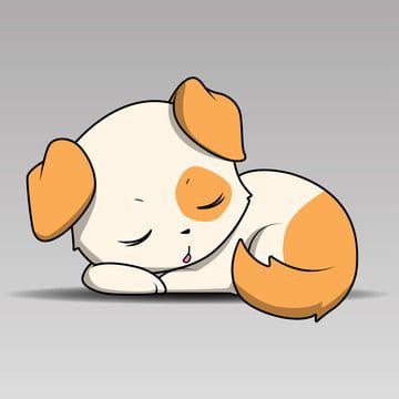 Cute Dog Vector, Cartoon Dog Drawing, Sleeping Drawing, Dog Background, Dibujo Simple, Baby Pony, Sleepy Dogs, Sleeping Puppies, Puppy Cute