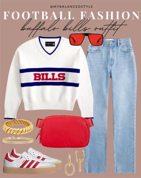 Football Fashion Buffalo Bills Outfit Idea Summer fashion Summer style Women’s leggings Women’s accessories Summer accessories Women’s loungewear Women’s sneakers Neutral sneakers Marc jacobs Spanx Summer sneakers Two piece sets Everyday Tote Women’s fashion Affordable fashion Belt bags Women’s denim jeans Distressed denim Fashion tote bags Women’s sandals Women’s swimsuits Amazon pool floats  #LTKSaleAlert#LTKFindsUnder100#LTKU https://liketk.it/4MKwX Buffalo Bills Game Outfit Woman, Buffalo Bills Outfit Woman, Buffalo Bills Outfit, Wag Outfits, Sneakers Neutral, Neutral Sneakers, Summer Style Women, Bills Mafia, Football Fashion