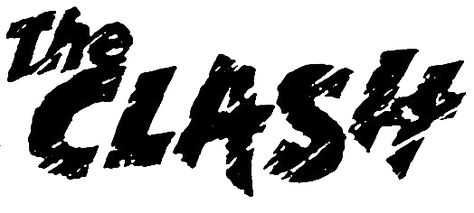 The Clash  #band #logo Band Logo, The Clash Logo, The Clash Band, Punk Bands Logos, Punk Logo, Rock Band Logos, Band Patches, Rock Roll, Punk Design