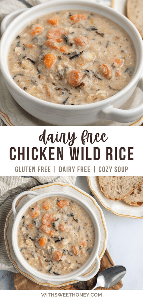 Chicken And Wild Rice Soup, Wild Rice Soup Recipes, Chicken Wild Rice, Leftover Thanksgiving, Chicken Wild Rice Soup, Rice Soup Recipes, Chicken And Wild Rice, Turkey Chicken, Recipes Fall