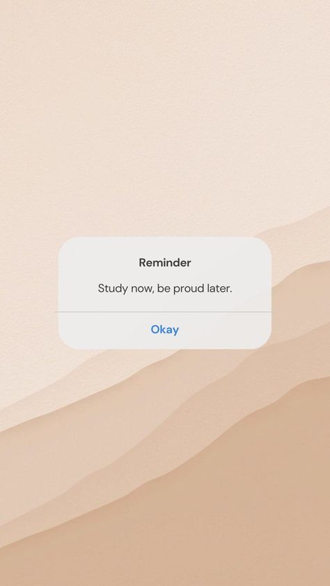 Study nowbe proud later. Study Now Be Proud Later, Exam Wallpaper, Iphone Reminders, Find Myself Quotes, Motivational Wallpaper Iphone, Procrastination Quotes, Motivation Background, Inspirational Wallpaper, Medical School Life