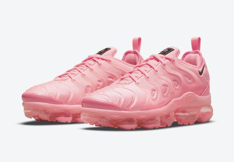 Nike Air VaporMax Plus Pink Bubblegum DM8337-600 Release Date Nike Air Vapormax Plus Women, Nike Vapormax Plus, Air Vapormax Plus, Nike Air Vapormax Plus, Nike Vapormax, Rare Nikes, Pink Sunset, Air Vapormax, New Nike Air