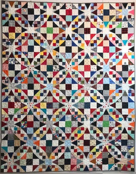 Scrap Garden, Optical Illusion Quilts, Quilting Math, Herringbone Quilt, Strip Piecing, Kaleidoscope Quilt, Four Patch, Shoo Fly, Scrappy Quilt Patterns