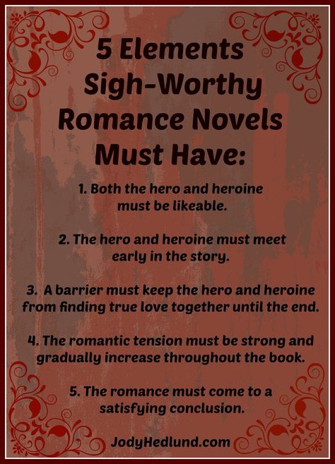 Writing Romance Novels, Writing Romance, Five Elements, Creative Writing Tips, Romantic Novel, 5 Elements, Book Writing Tips, Writing Resources, Writing Life