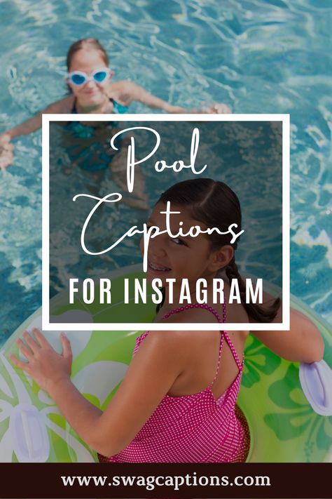 Looking for the perfect caption or quote to post with your pool pics? Look no further! We've got you covered with some of the best ones out there. So dive into our list and find the one that fits your style! #poolcaptions #poolquotes #pool #summer #swimming #swimmingpool #beach #travel #swim #poolparty #love #poolside #piscina #relax #vacation #water #pooltime #ball #sun #photography #holiday #bikini #billiards #summervibes #instagood #nature #luxury #spa #hotel #snooker #fun #design Pool Days Quotes, Swimming Pool Quotes Instagram Caption, Water Baby Captions, Swimming Pool Instagram Captions, Pool Ig Captions, Pool Time Quotes, Spa Captions Instagram, Swimming Captions For Instagram, Swimming Pool Captions For Instagram