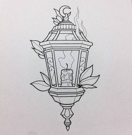 Lantern Drawing, Lamp Tattoo, Lantern Tattoo, Rose Sketch, Roses Tattoo, Thigh Piece, Tattoo Traditional, Desenho Tattoo, Tattoo Outline