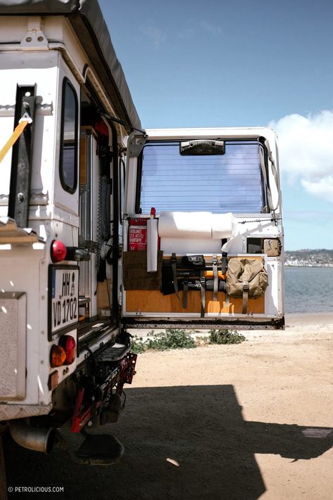 Jessi And The Bass: Meet The German Couple Traveling North America In A Defender • Petrolicious Suv Conversion, Landrover Camper, Land Rover Defender Camping, German Couple, Land Rover Camping, Land Defender, Defender Td5, Defender Camper, Media Room Design