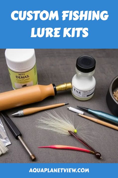 Custom fishing lure kits, have become a popular pastime among anglers seeking to craft unique lures that attract fish. A grea… Fishing Lures Art, Fishing Gadgets, Custom Fishing Lure, Custom Lures, Different Fish, Lure Making, Types Of Fish, Catching Fish, Fishing Gifts