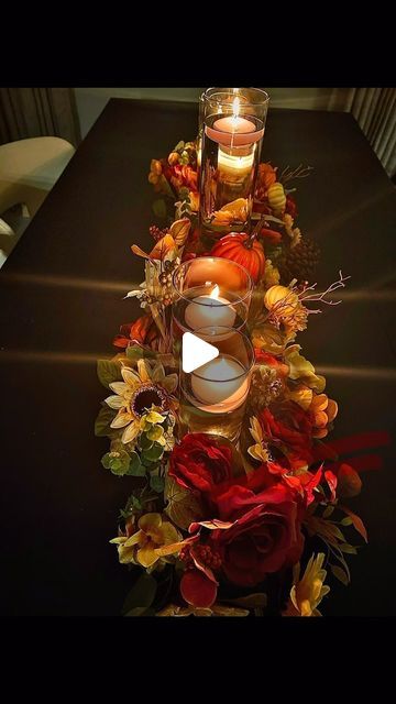 Fall Table Centerpieces, Pumpkin Display, Fall Arrangements, Fall Items, Harvest Decorations, Fall Centerpiece, Fall Table, Autumn Inspiration, Table Centerpieces