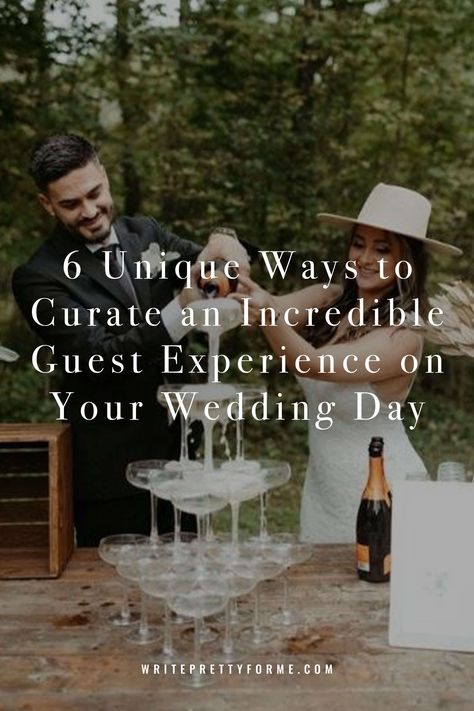 Unique Wedding Accessories Brides, Its About Time Wedding, Make Your Wedding Unique, Unique Wedding Must Haves, Unique Things To Do At Your Wedding Reception, How To Make Your Wedding Unique, Unexpected Wedding Ideas, Most Unique Wedding Ideas, Guest Entertainment Wedding