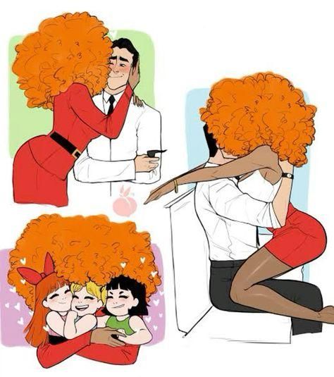 Miss Bellum, Powerpuff Girls Fanart, Ppg And Rrb, Puff Girl, Cute Couple Art, Cute Art Styles, Cute Comics, Powerpuff Girls, Art Inspiration Drawing