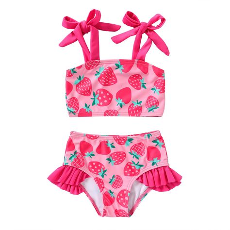 PRICES MAY VARY. Design:color block,stripe,ruffle, liner swimsuit. About Style:pink stripe,orange stripe,yellow color block, dark pink block. Suitable for:Toddler girl swimsuit available in 18-24 months baby girl swimsuits, 2-3T toddler bathing suit girl, 3-4T bathing suits for girls, 4-5T swimsuit girls,5-6T baby girl swimsuit,6-7T baby girl bikini Please Refer to Our Size Chart. Occasion: Nice summer Gifts for toddler girls, Perfect for Tropical Vacations, Summer, Beach play, swiming pool. You Toddler Bathing Suits, Toddler Suits, Striped Swimwear, Toddler Swimsuits, Beach Play, Toddler Girl Gifts, Tropical Vacations