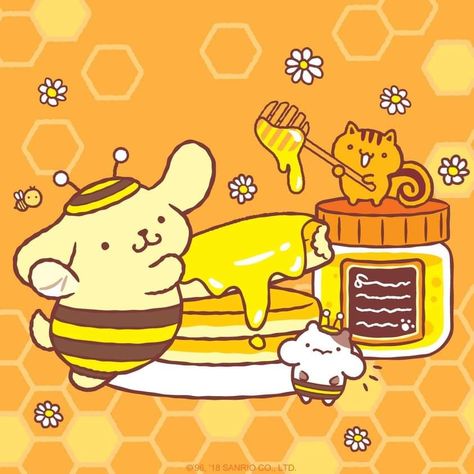 Pompompurin Widget, Pompompurin And Muffin, Pompompurin Wallpaper, Japanese Wallpapers, Pompom Purin, Sanrio Danshi, Pom Purin, Cute Bear Drawings, Hello Kitty Characters