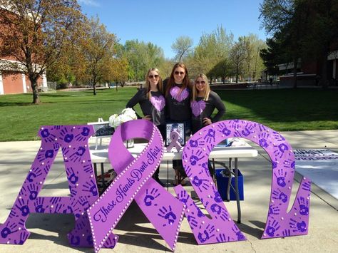 Alpha Chi Omega at Boise State University says #TheseHandsDontHurt and #NoMore during #SAAM Big Little Basket, Sorority Banner, Boise State University, Founders Day, Boise State, Alpha Chi Omega, Sorority Sisters, Sorority Girl, Charity Fundraising