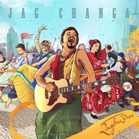 Raghu Dixit The Raghu Dixit Project Raghu Dixit, Rock Music, Mtv, Album Covers, Watercolor Paintings, For Free, Movie Posters, Music, Film Posters