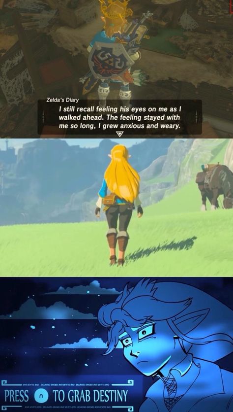 Botw Zelda, Legend Of Zelda Memes, Zelda Funny, Eyes On Me, Video Game Memes, Link Zelda, Video Games Funny, Zelda Art, Legend Of Zelda Breath